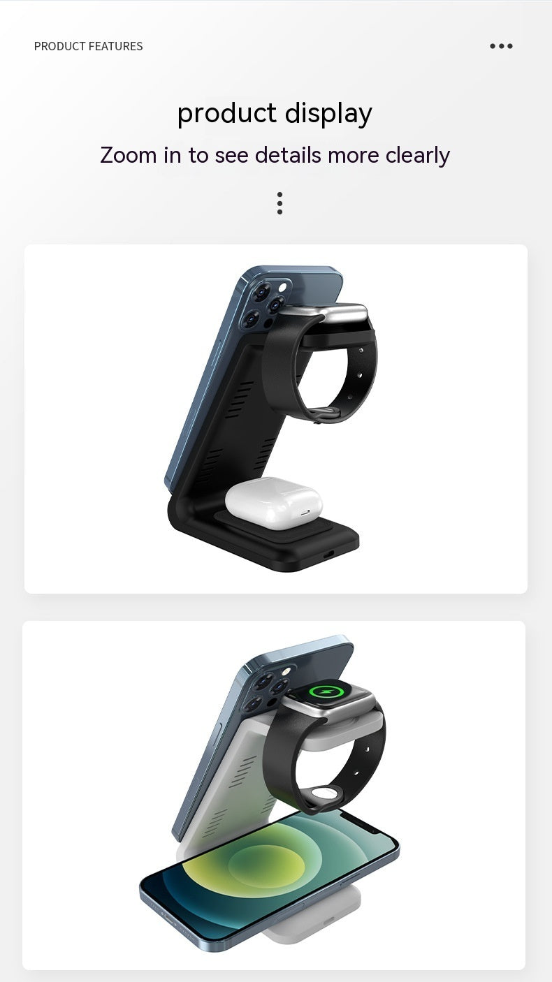 Onlineorderly™ Three-in-One Wireless Charger