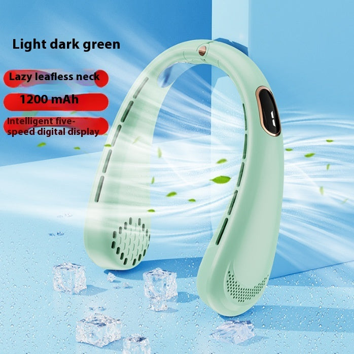 Onlineorderly™ Halter Bladeless Fan Mini Portable