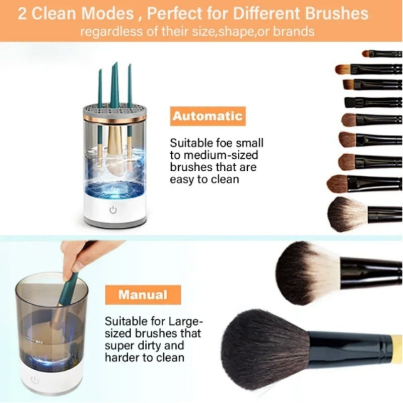 Onlineorderly™ Automatic Makeup Brush Cleaner