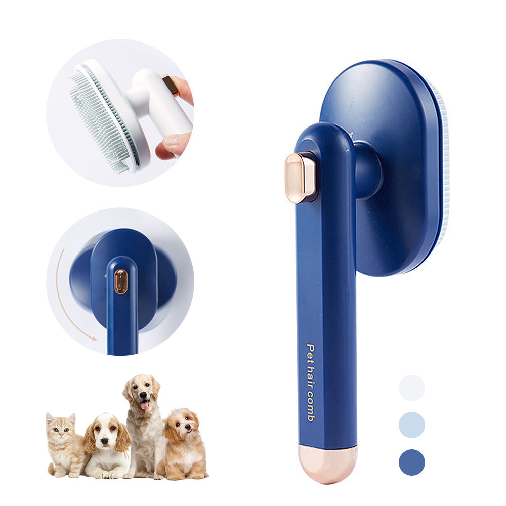 Onlineorderly™ Self-Cleaning Pet Hair Removal Brush for Cats & Dogs