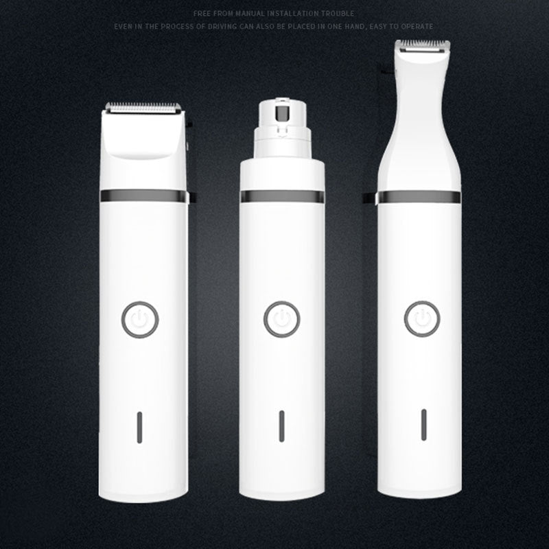 Onlineorderly™ 3 in 1 Pet Grooming Kit Rechargeable