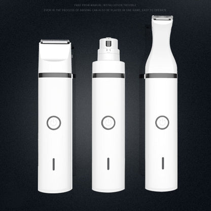 Onlineorderly™ 3 in 1 Pet Grooming Kit Rechargeable
