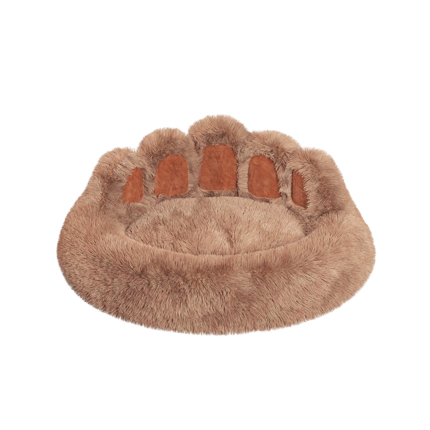 Onlineorderly™ Bear Paw Plush Pet Bed – Cozy Bed for Small Dogs & Cats