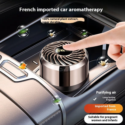 Onlineorderly™ Car Aromatherapy Diffuser – Long-Lasting Solid Fragrance & Odor Eliminator
