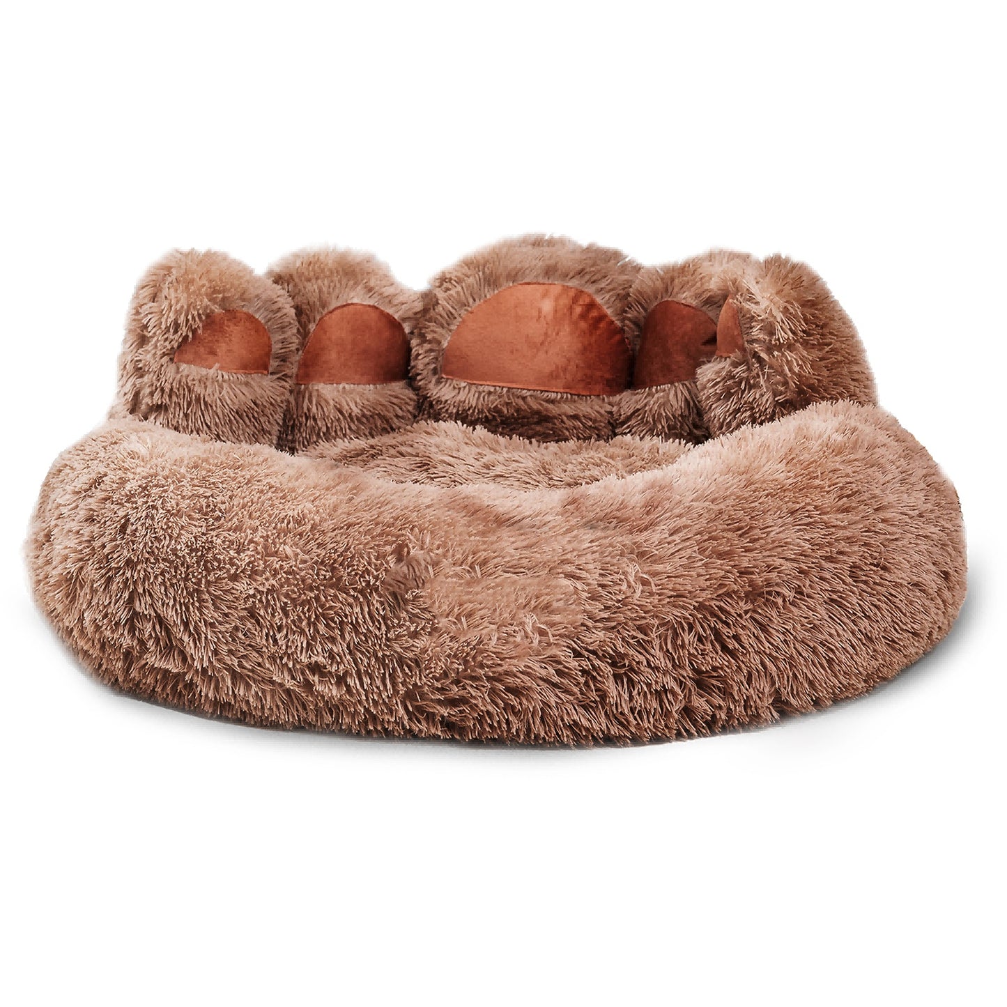 Onlineorderly™ Bear Paw Plush Pet Bed – Cozy Bed for Small Dogs & Cats