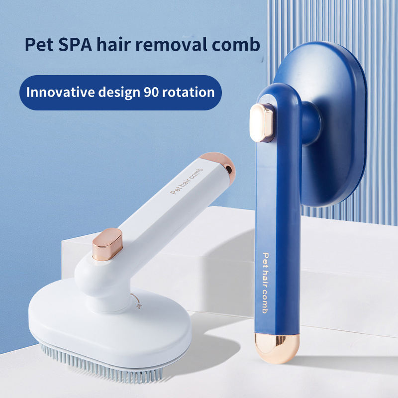 Onlineorderly™ Self-Cleaning Pet Hair Removal Brush for Cats & Dogs