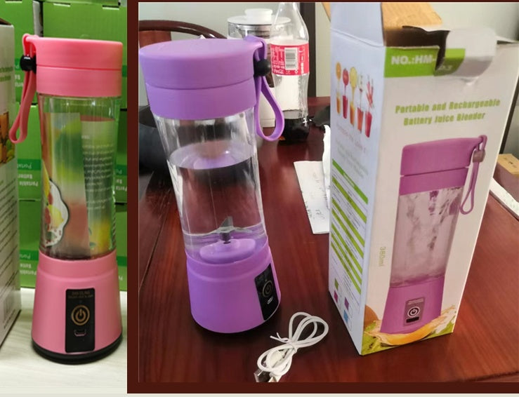 Onlineorderly™ Portable USB Rechargeable Mini Juicer Blender