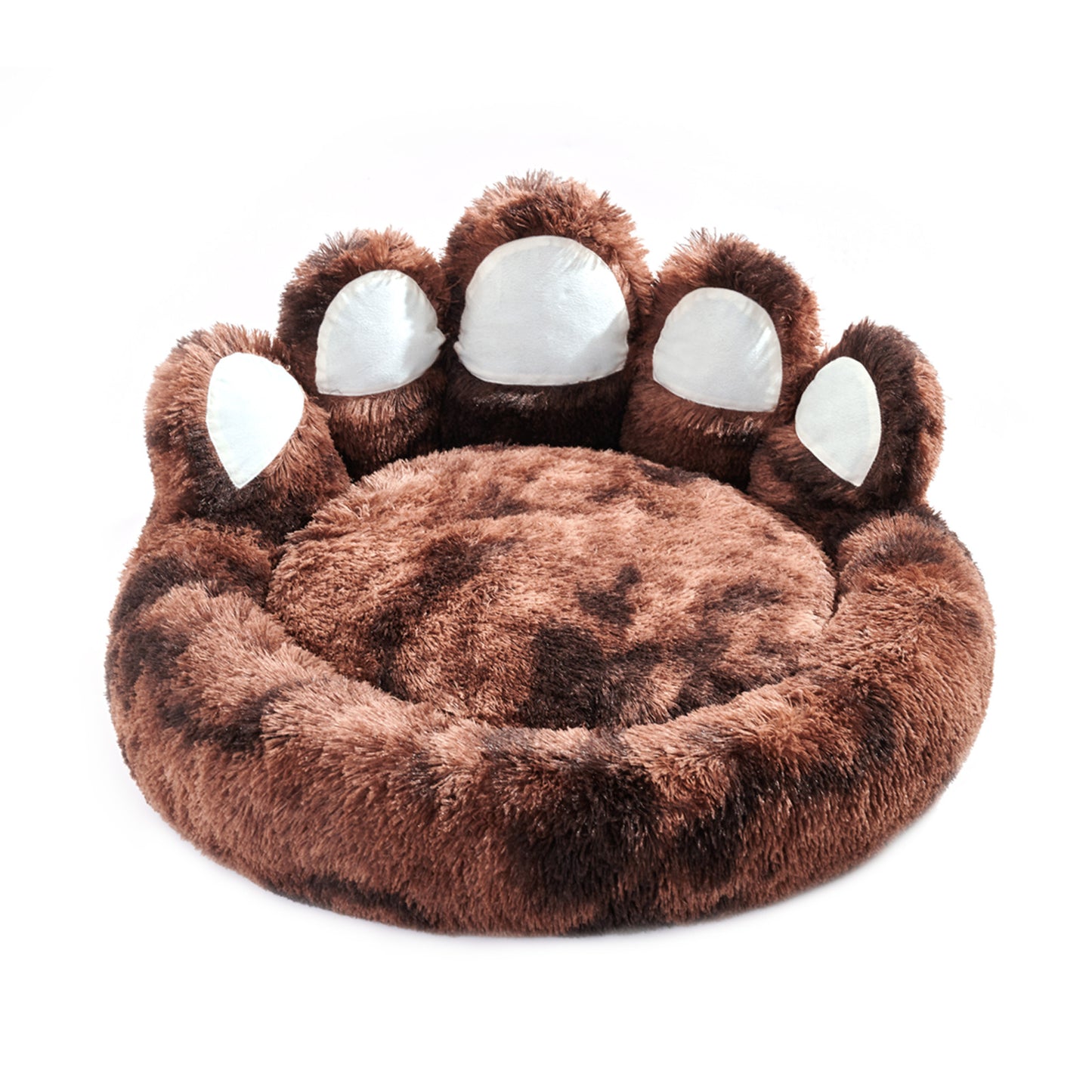 Onlineorderly™ Bear Paw Plush Pet Bed – Cozy Bed for Small Dogs & Cats