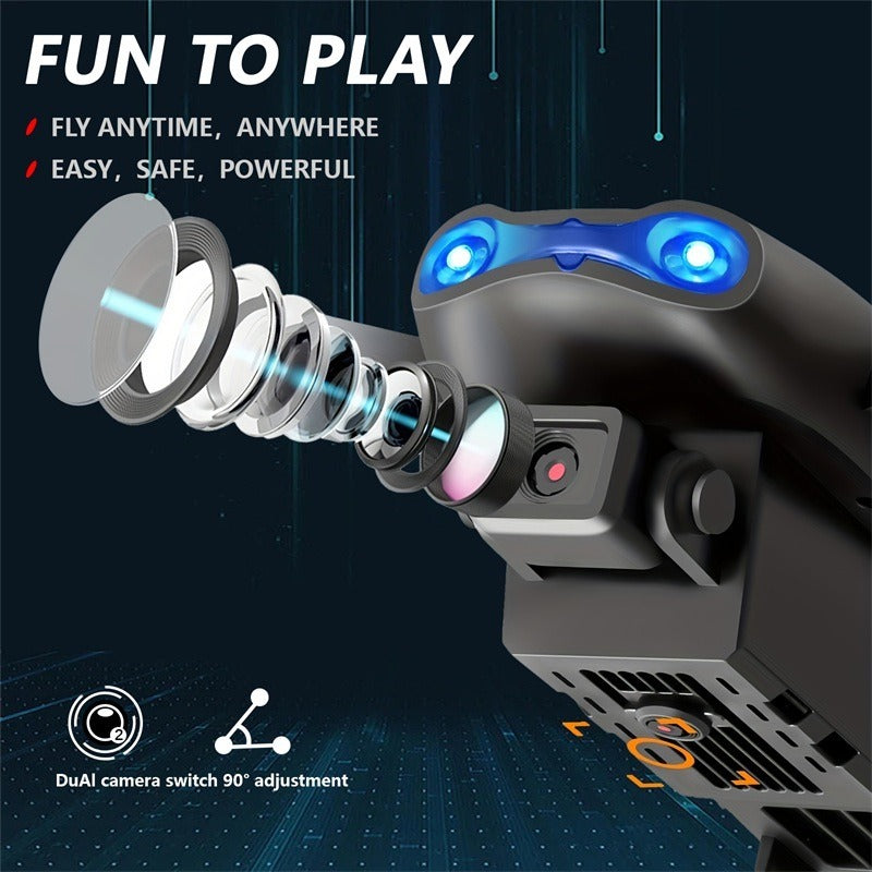 Onlineorderly™ The E99 Dual-camera Drone With Two Batteries