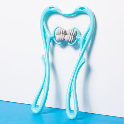 Onlineorderly™ Multi Wheel Manual Neck Massager Roller