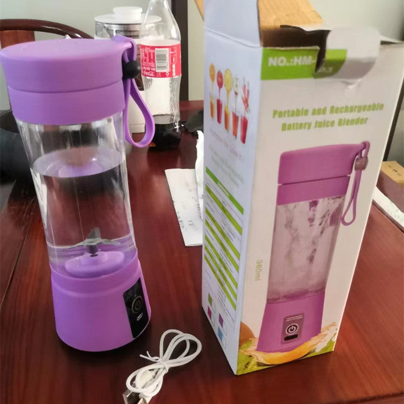 Onlineorderly™ Portable USB Rechargeable Mini Juicer Blender