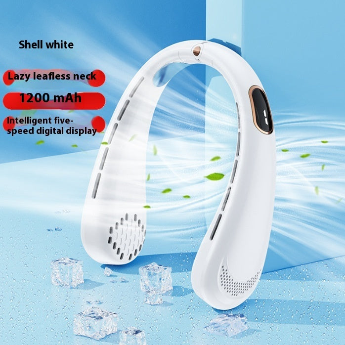 Onlineorderly™ Halter Bladeless Fan Mini Portable