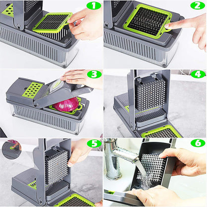Onlineorderly™ 16-in-1 Vegetable Slicer